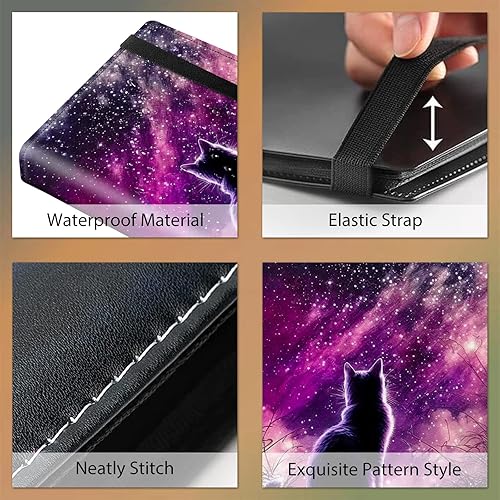 Miniatura 3 de Álbum de tarjetas coleccionables  Soporte para exhibición de 4 bolsillos, bolsillos de doble cara para 160 tarjetas de tamaño estándar, tarjetas