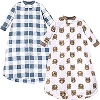 Vista 5 de Hudson Baby - Saco de dormir unisex de manga larga para bebé de forro polar