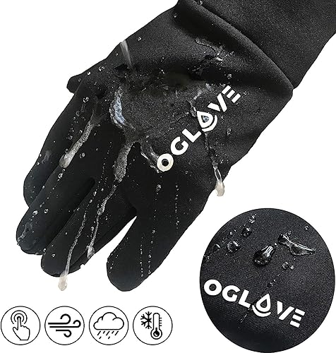 Miniatura 5 de OGLOVE Guantes de invierno impermeables para niños - Guantes térmico con pantalla táctil para deportes al aire libre para jóvenes, aptos para