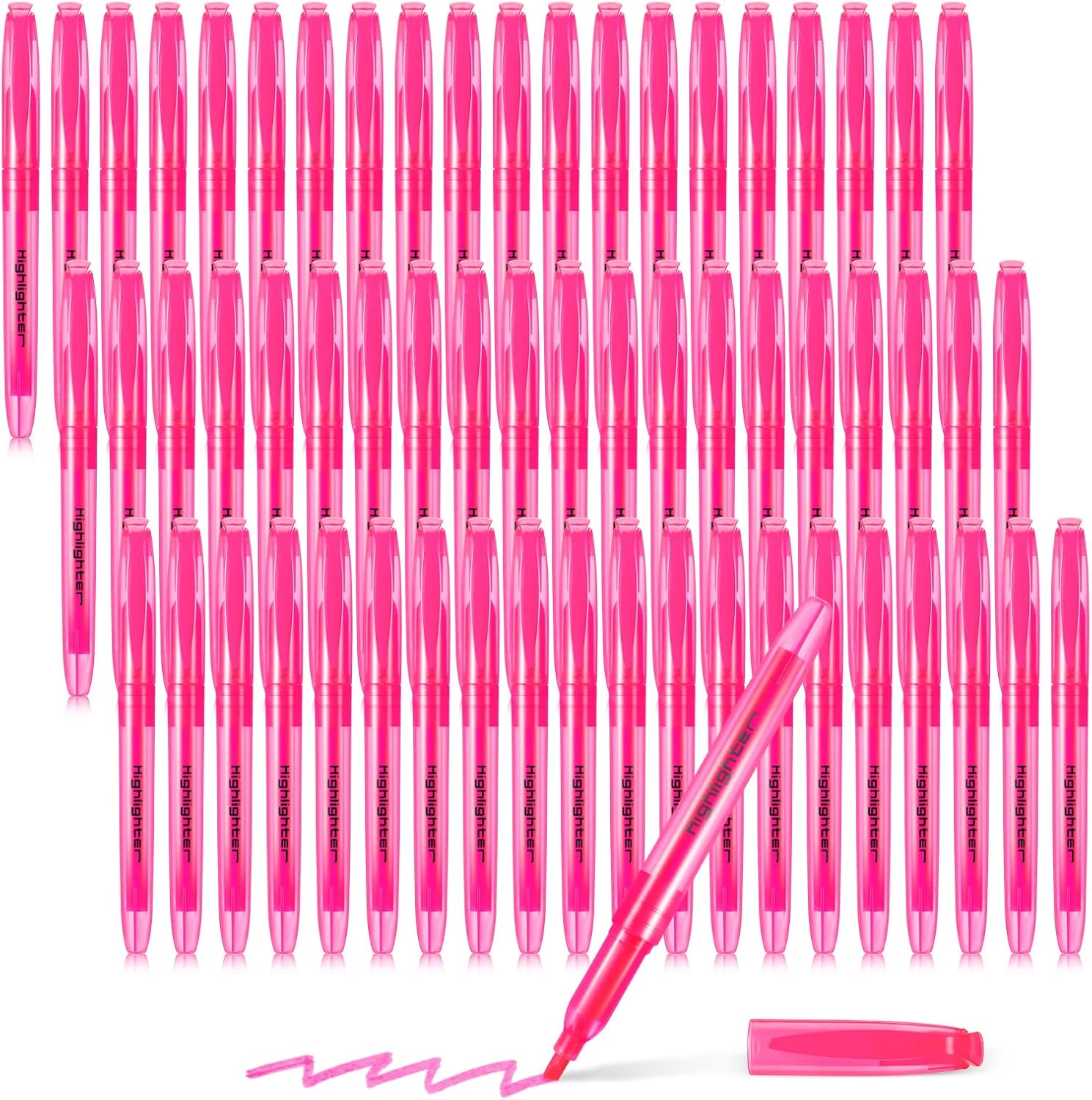 Fuutreo 60 Pack Pastel Highlighters Bulk Bright Color