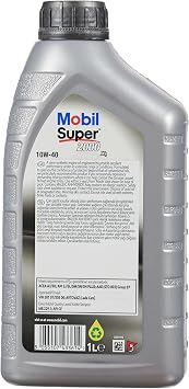 Mobil Super 2000 X1 10W40 Motor Yağı, 1 L