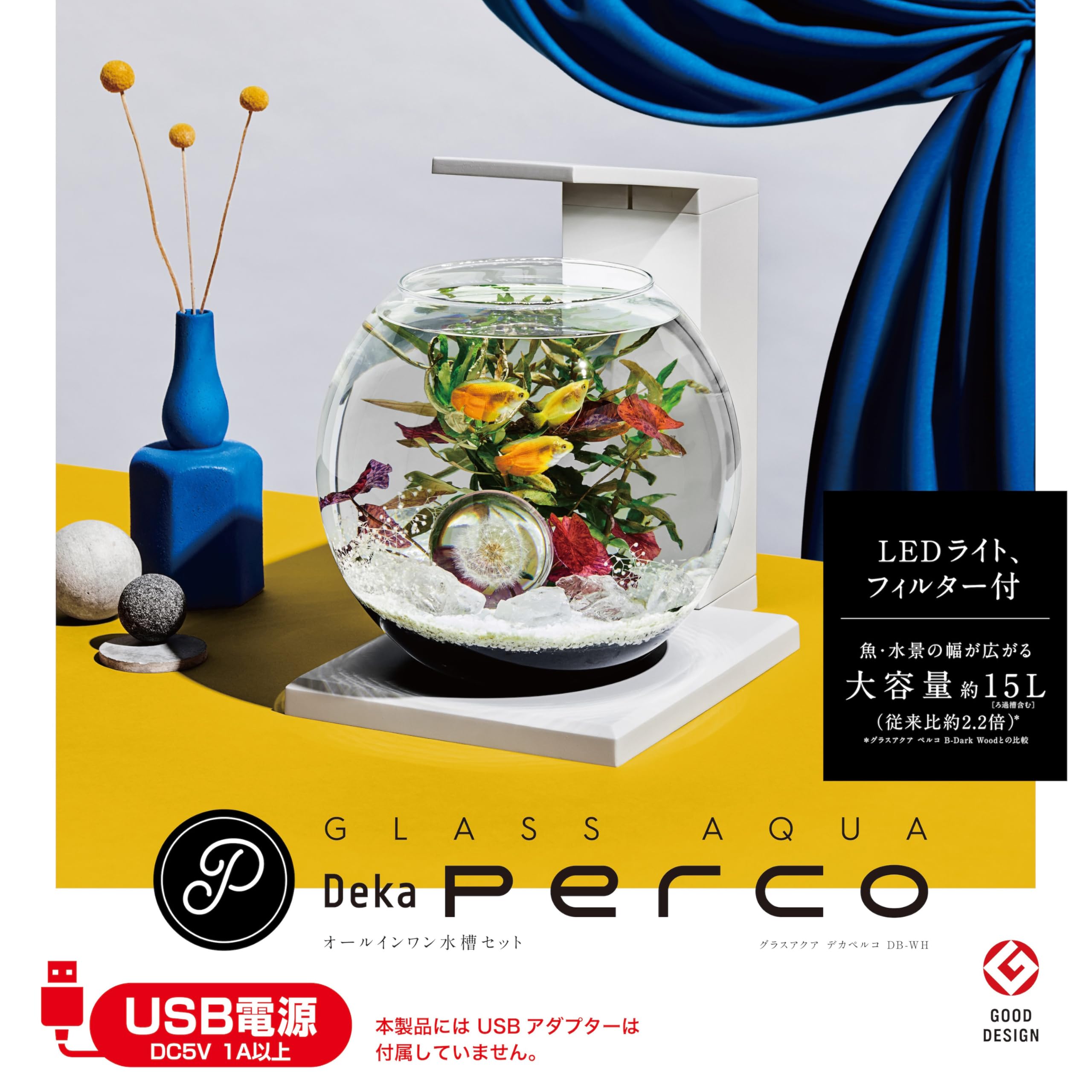 Amazon | ジェックス グラスアクア デカペルコ DEKA PERCO DB-WH