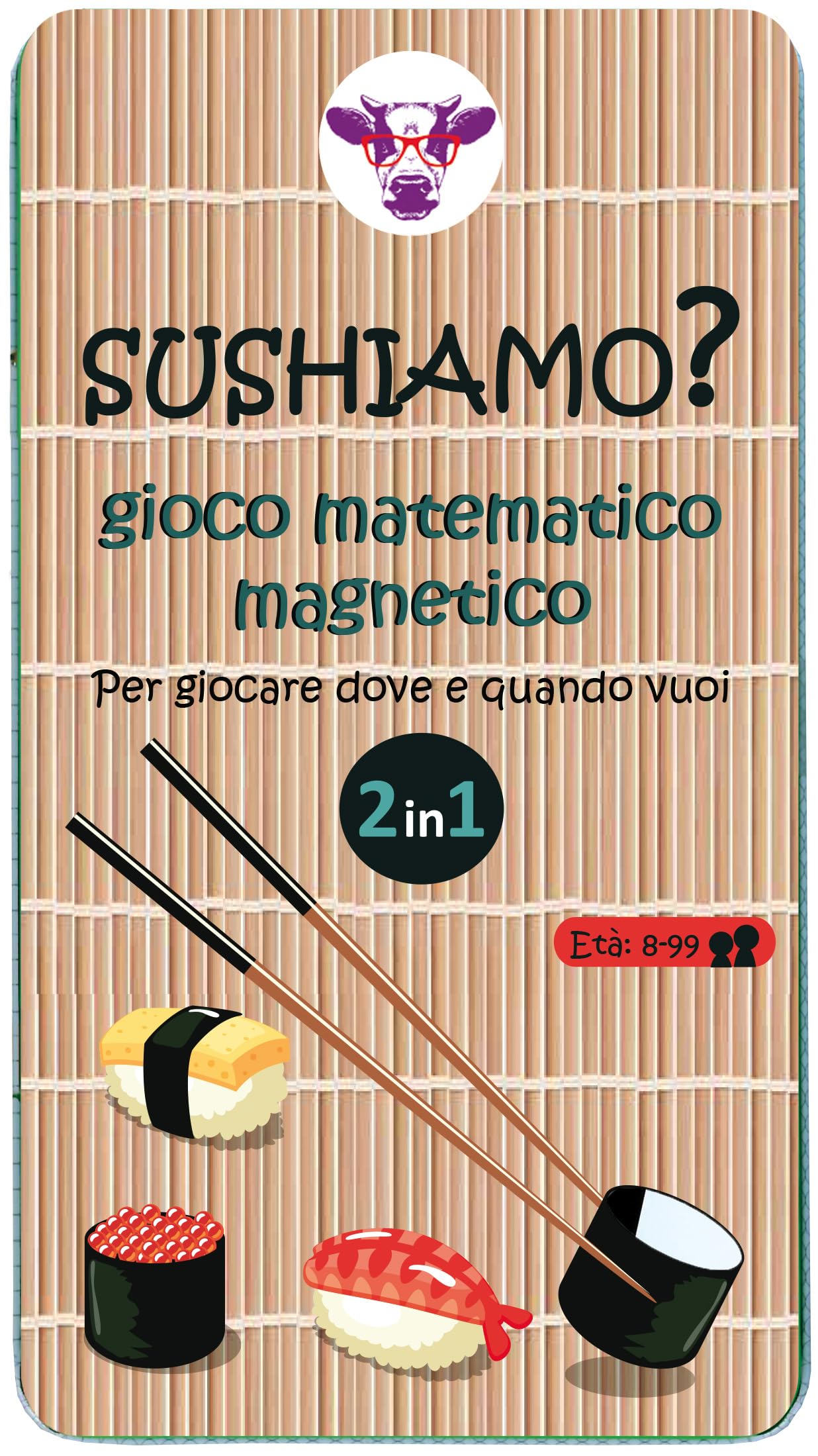 Purple Cow Sushiamo - Gioco magnetico