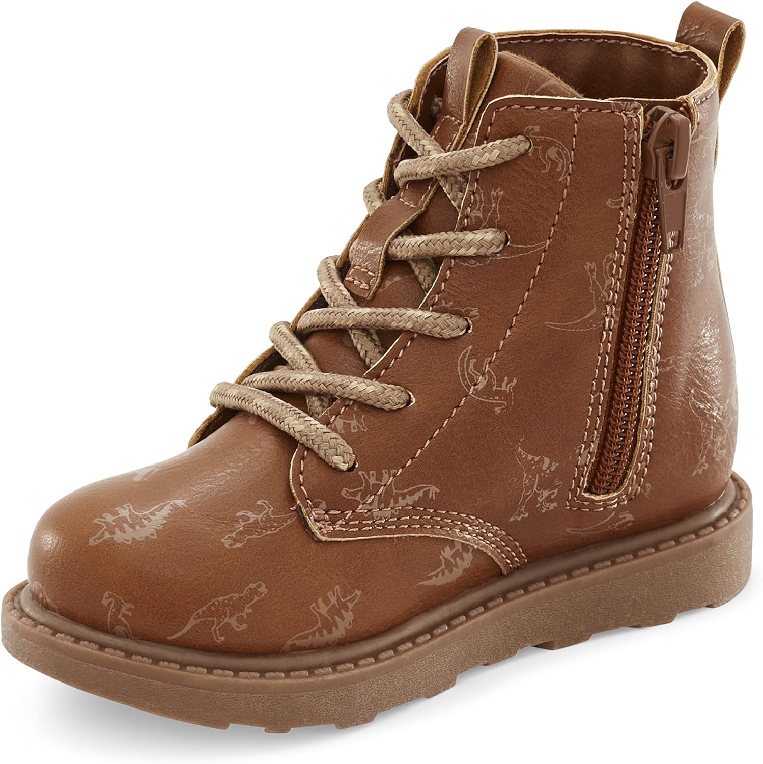 carter's Boy's Jugo Fashion Boot, Brown, 9 Toddler