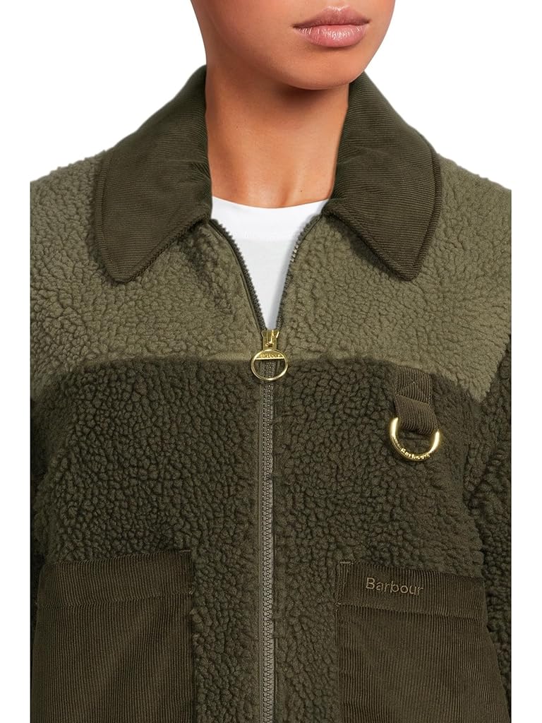 Olive Barbour Malena Fleece Jacket