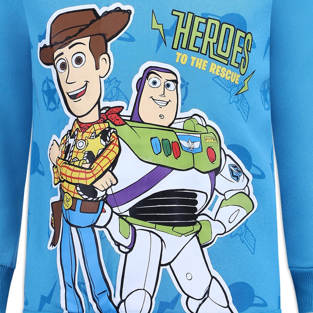 Disney Toy Story Heroes Boys Long Sleeve Shirt and Pants Set