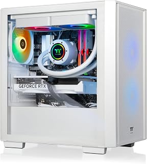 Thermaltake Versa i570S Gaming PC: i9-14900KF, RTX 5070, 32GB DDR5 RGB, 1TB NVMe - Compact 4K Powerhouse