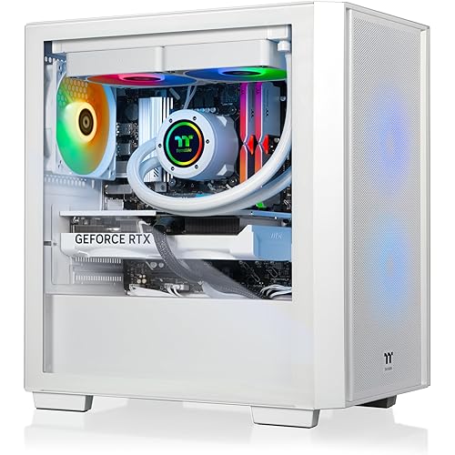 Thermaltake LCGS Versa i570S Gaming Desktop (Intel Core™ i9-14900KF, 32GB 6000MT/s DDR5 RGB Memory, NVIDIA GeForce® RTX 5070, 1TB NVMe M.2, WiFi, Windows 11) H16S-B760-570-LCS