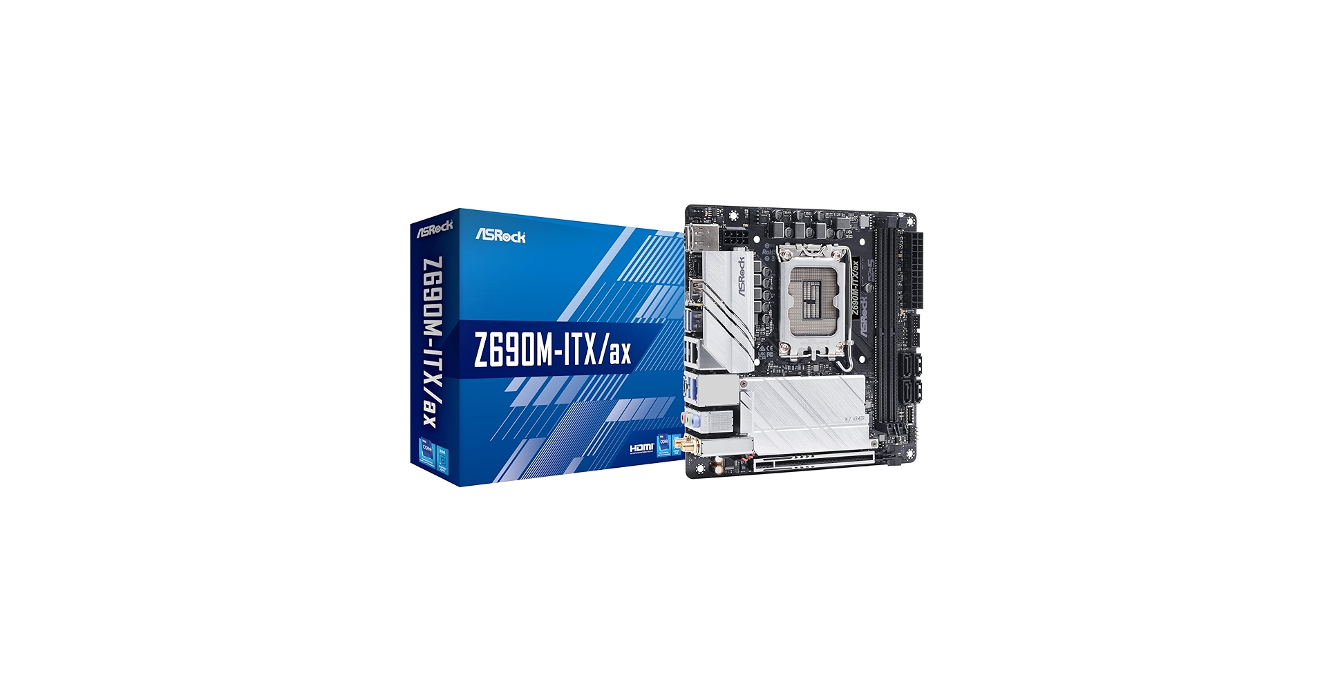 Amazon.com: ASRock Z690M-ITX/ax Motherboard Intel 12th