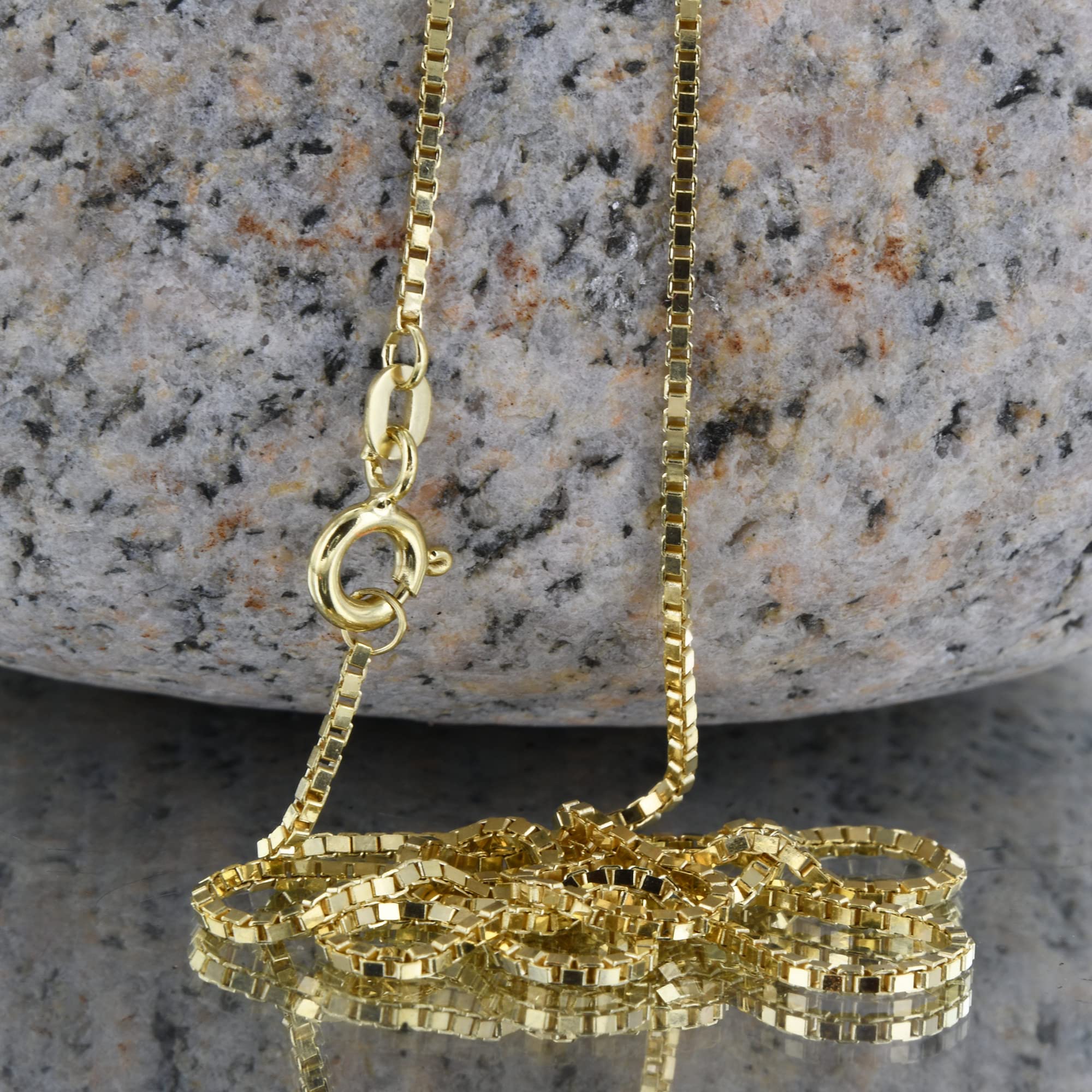 Edle Venezianerkette Halskette 585-14 Karat Gold Juwelier Qualität