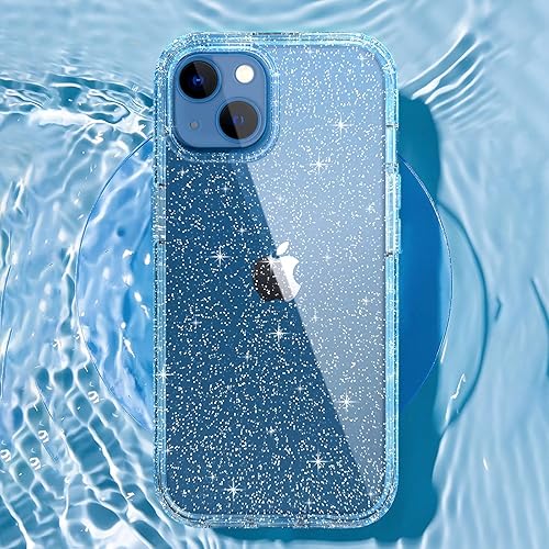 Miniatura 3 de Funda transparente compatible con iPhone 13, carcasa de cuerpo completo con protector de pantalla integrado, híbrido Slim Fit duradero, resistente a