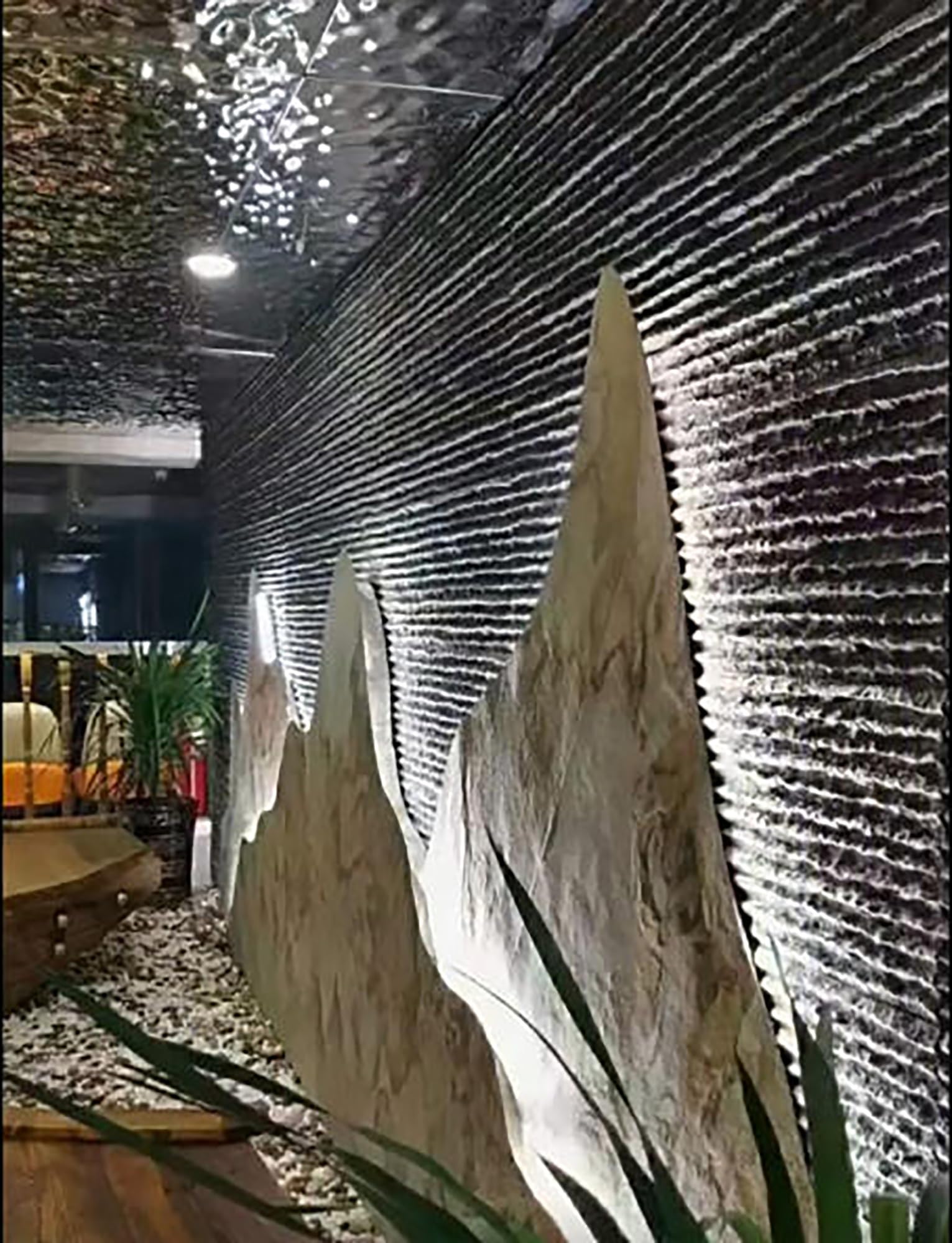 Paneles de pared de piedra sintética, paneles de piedra sintética para decoración interior y exterior