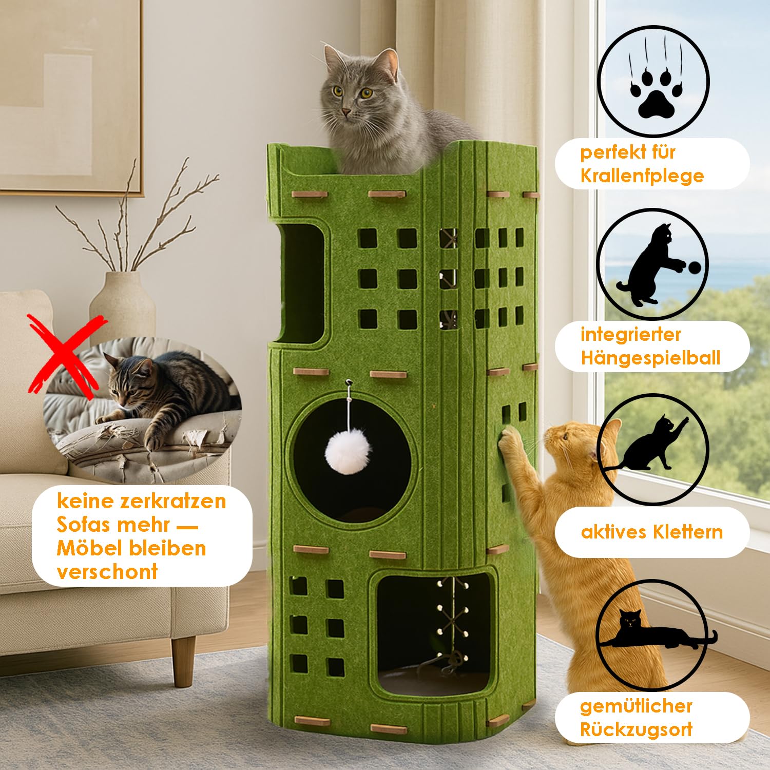 katzentoilette design Katzentoilette Cloou White Edition