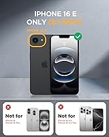 Vista 893 de Miracase Glass Series - Funda magnética para iPhone 15, compatible con MagSafe, de cuerpo completo, protector de pantalla de vidrio 9H integrado