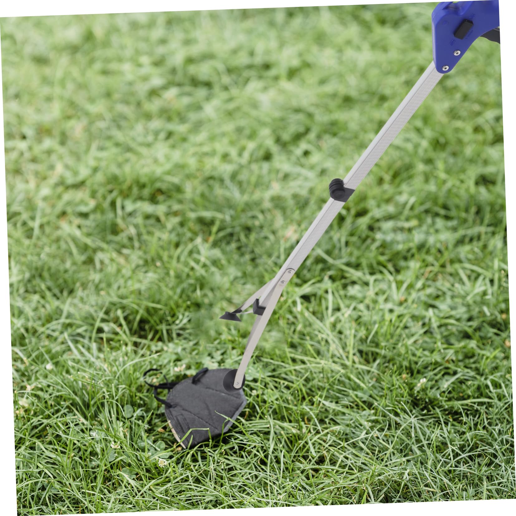 CALLARON 2pezzi Pinza Rifiuti Pieghevole in Di Alluminio Strumento Per Raccogliere Rifiuti Da Giardino Estendibile Per Evitare Di Piegarsi Adatto Per Uso Ed