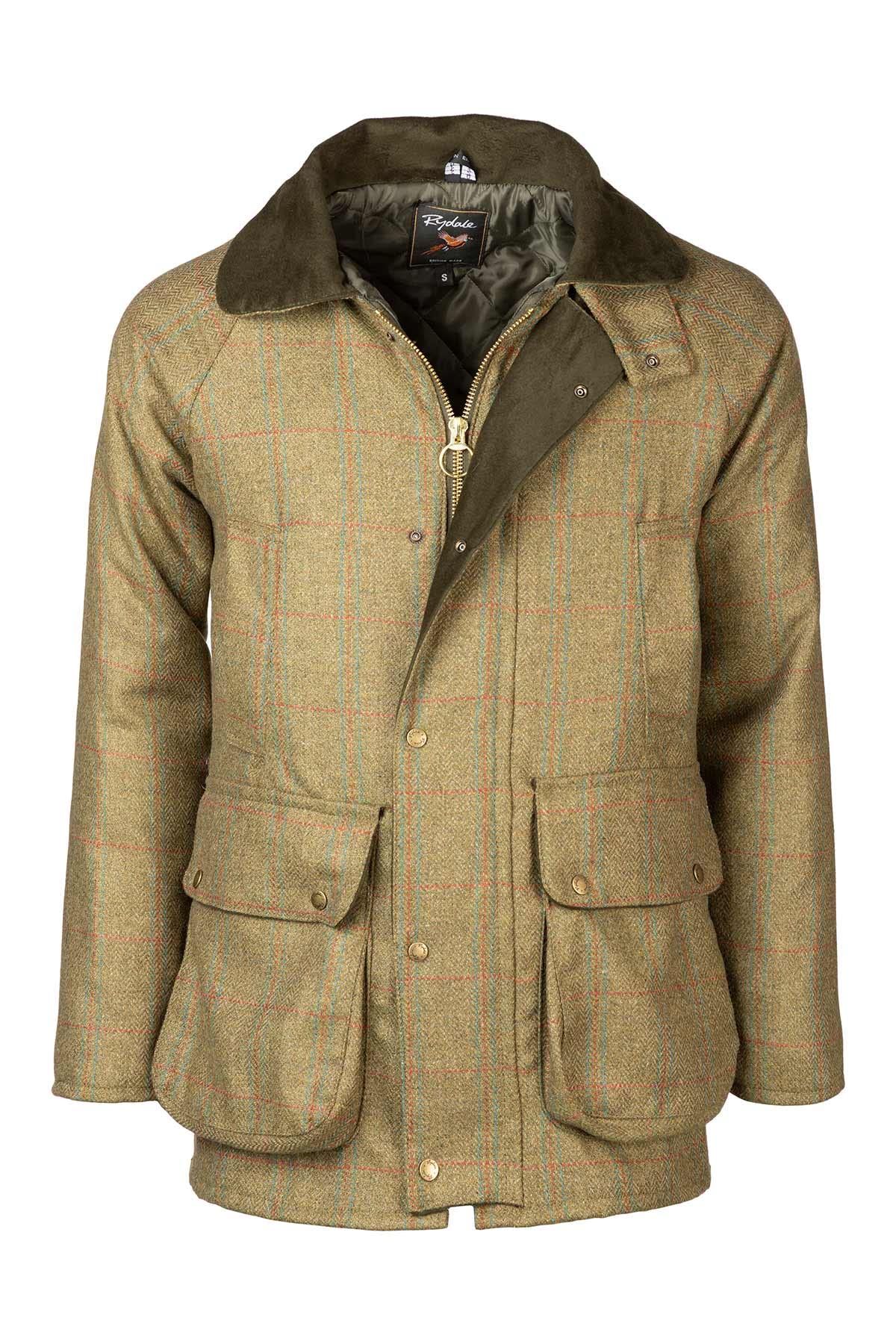 Rydale Men's Derby Tweed Jacket UK Made Hunting Coat 2 Colours (L, Wykeham Tweed)