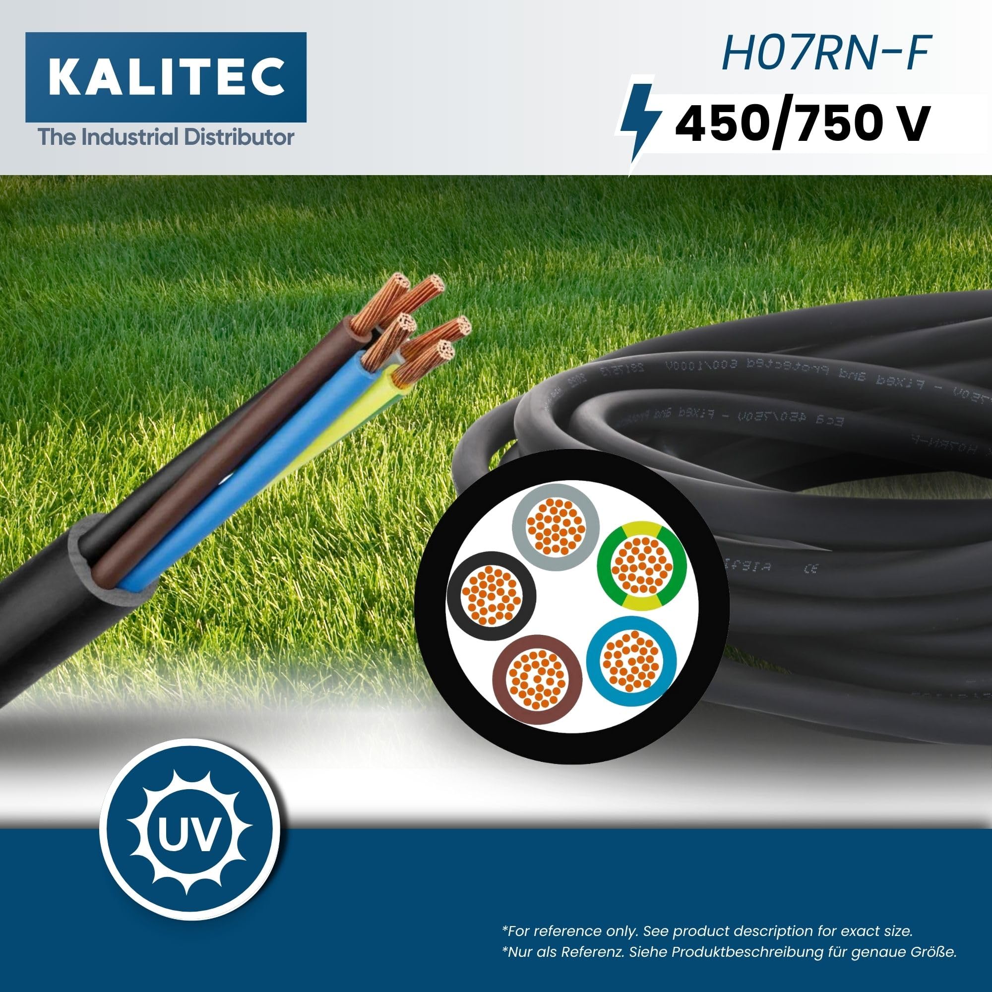 Cavo Elettrico Nero H07RN-F 4 X 2,5 Mm² ELECTRALINE Vendita Al Metro - Foto 11