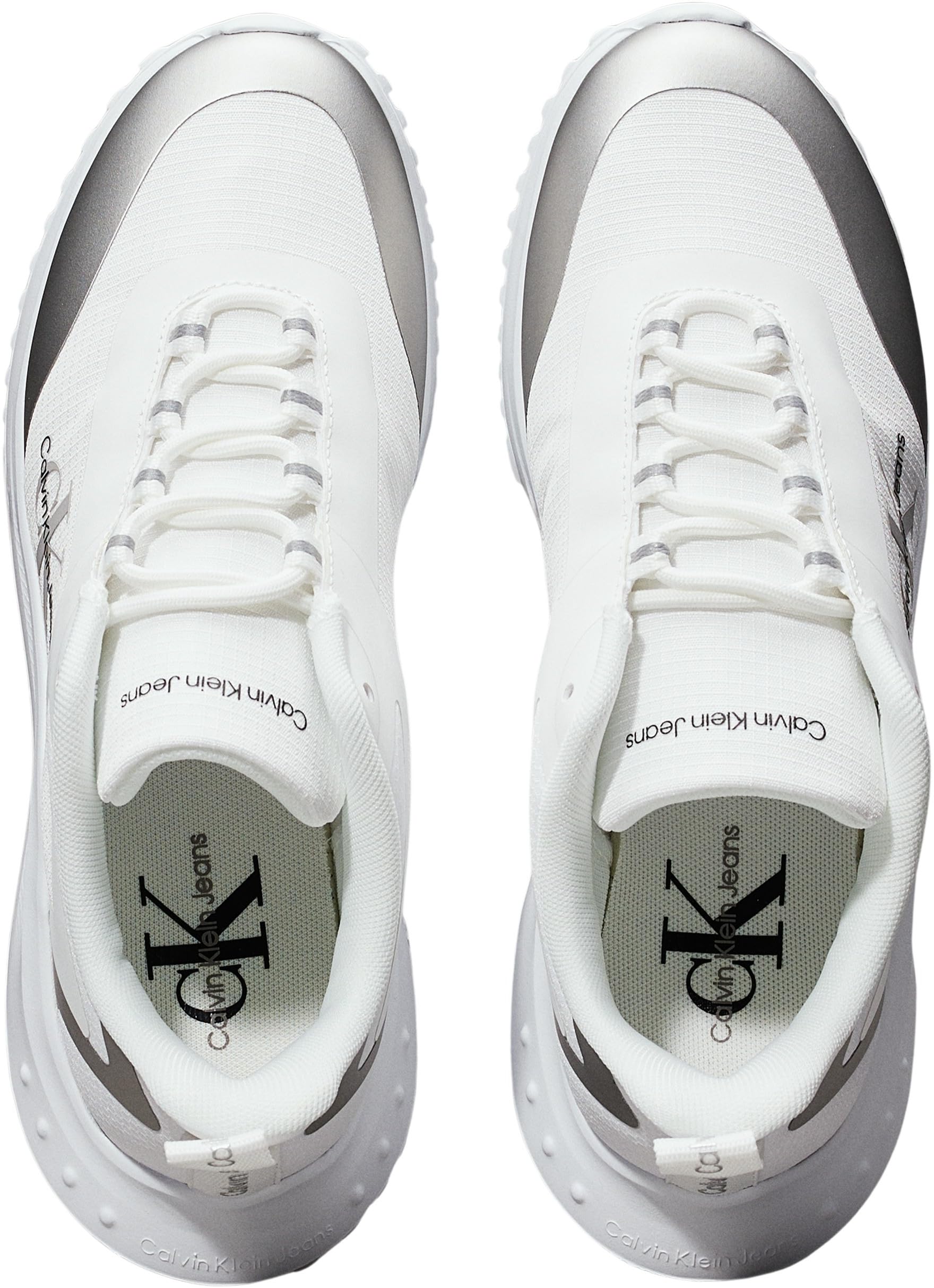 Calvin Klein Donna Sneakers da Runner Eva Runner Low Lace Mix Senza Lacci