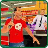 Supermarket Simulator: US Police Rescue Games