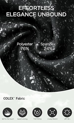 Miniatura 62 de ODODOS - Leggings tipo capri de mujer, no se traslucen y modelan el abdomen, con cintura alta y bolsillos; para hacer yoga, atletismo, ejercicio