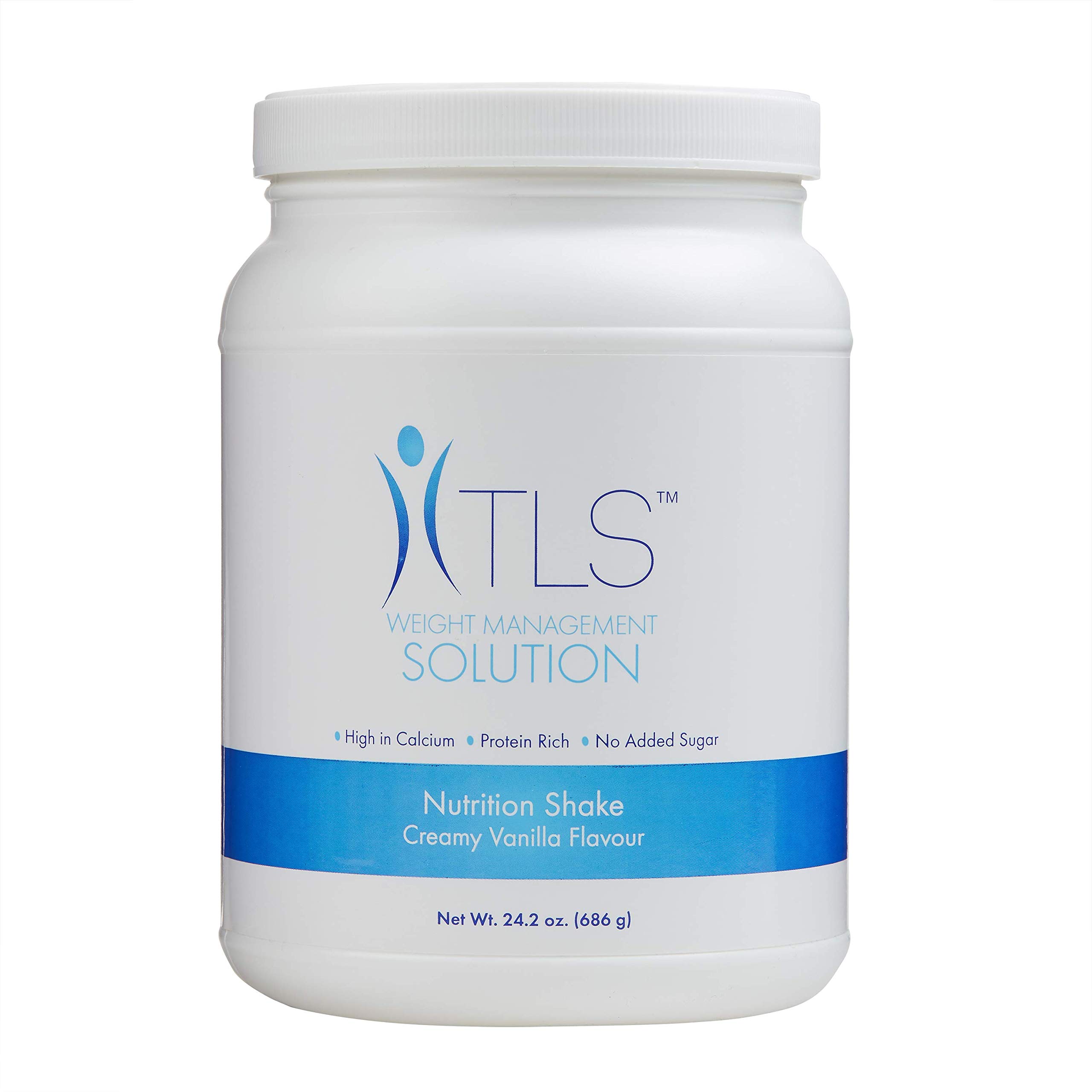 TLS Nutrition Shakes, Creamy Vanilla, Canister, Healthy Meal