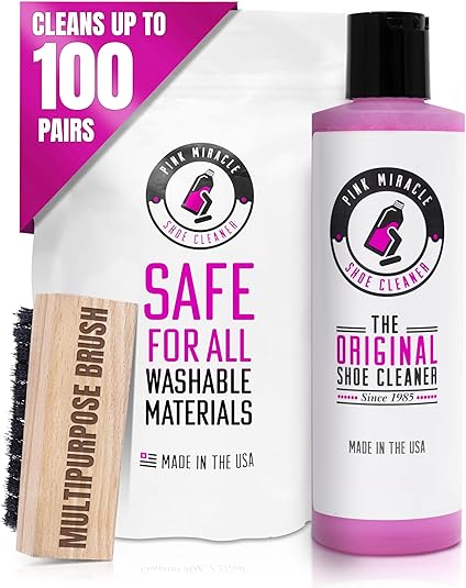 Pink Miracle Shoe Cleaner