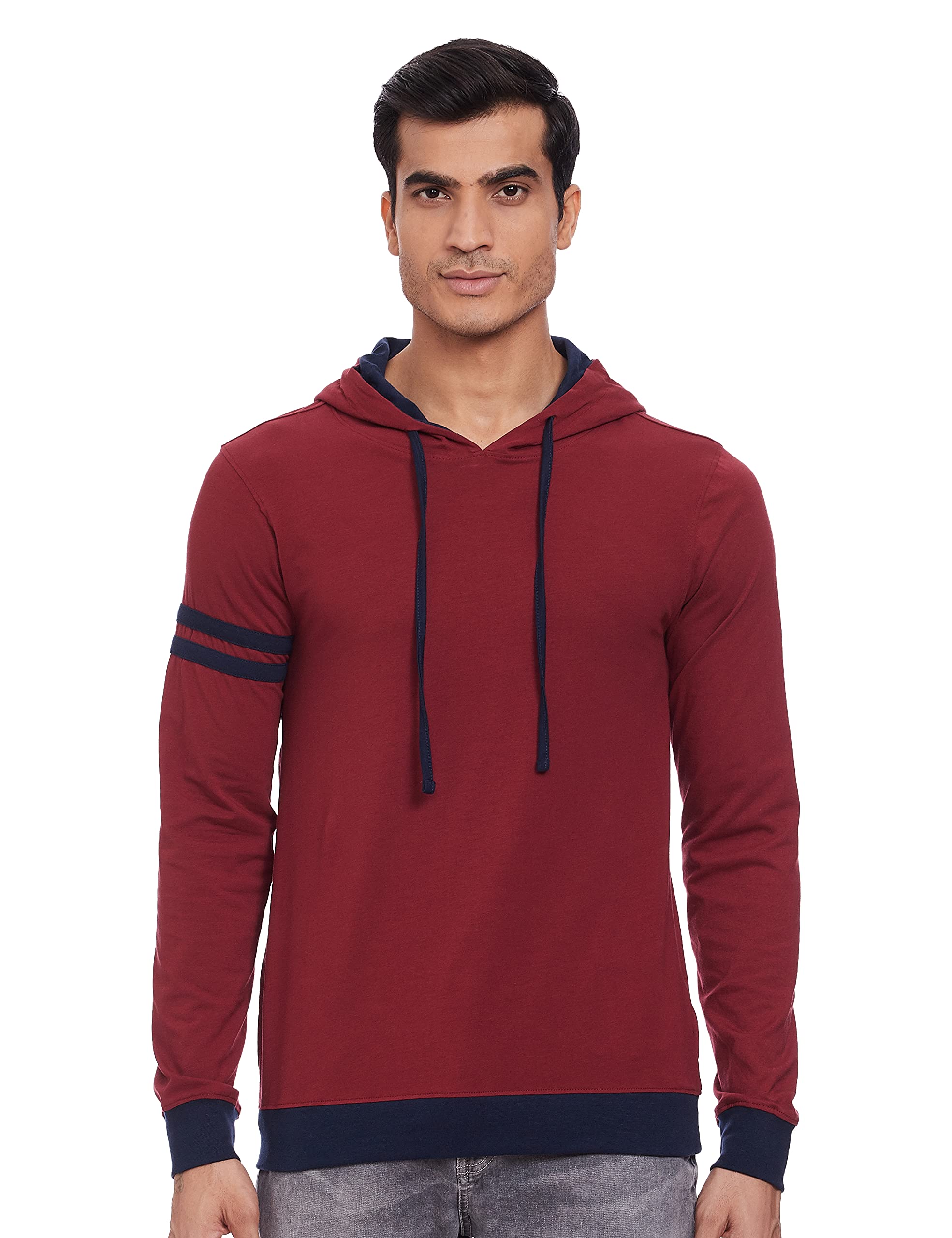 amazon brand - symbol Men's Cotton Hooded Hoodie-picture-26