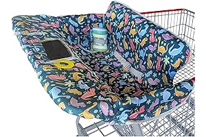 Delightful Dinosaur Shopping Cart & High Chair Cover