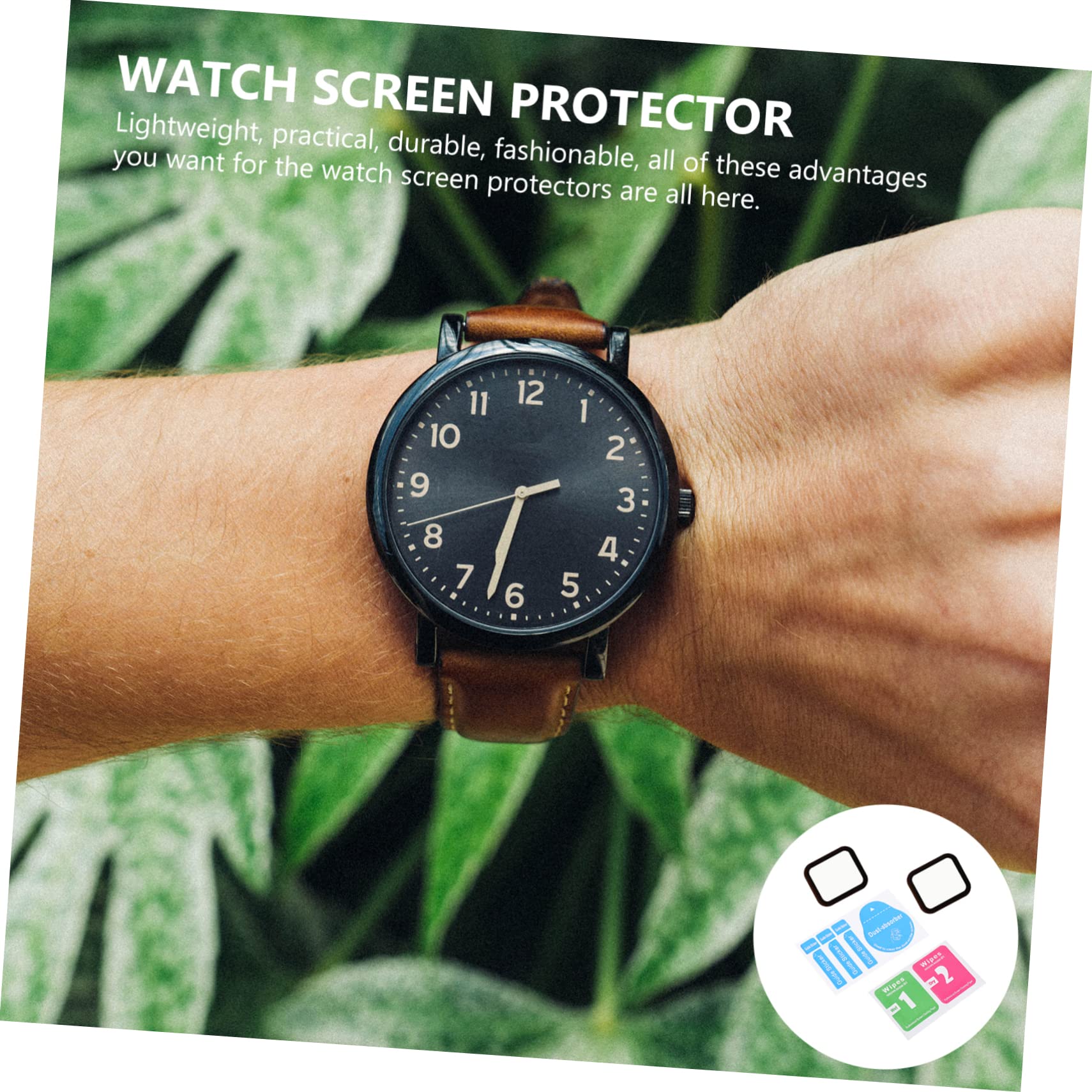 Hemobllo 10stücke Curved Tempered Glass Screen Protector Für Kratzfester Wasserfester Displayschutz Einfache Installation Präzise Aussparungen Vollständiger Schutz Für Smartwatch