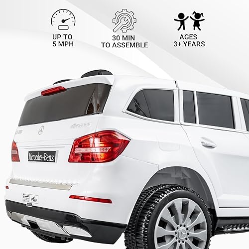 Miniatura 6 de Mercedes GLS 320 - Juguete para niños  Coche eléctrico convertible con batería de 12 voltios para niños de 3 a 5 años  Incluye cargador