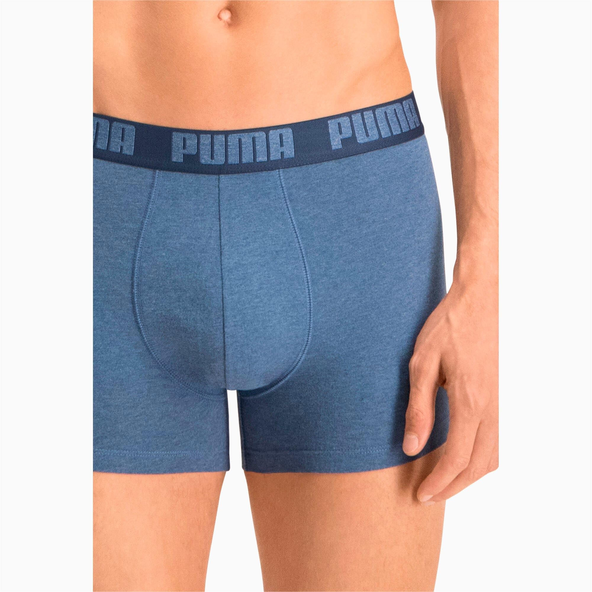 Puma Men's Denim Boxer, (Pack Of 2) Extra Large