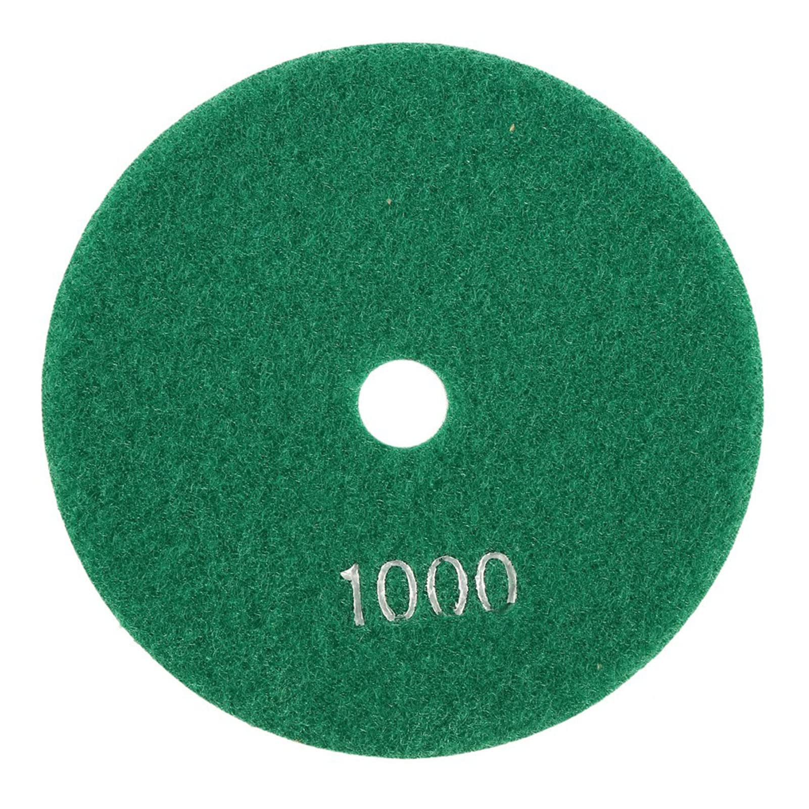 11 Stück Nass Diamant Schleifscheibe Polierset für Granit Stein Beton Marmor, 100mm Diamant Schleifpads für Polierer & Winkelschleifer, Gemischt Körnung 50# - 6000#, mit 2 Wollpads 11 Stück Nass Diamant Schleifscheibe Polierset für Granit Stein Beton Marmor, 100mm Diamant Schleifpads für Polierer & Winkelschleifer, Gemischt Körnung 50# - 6000#, mit 2 Wollpads
