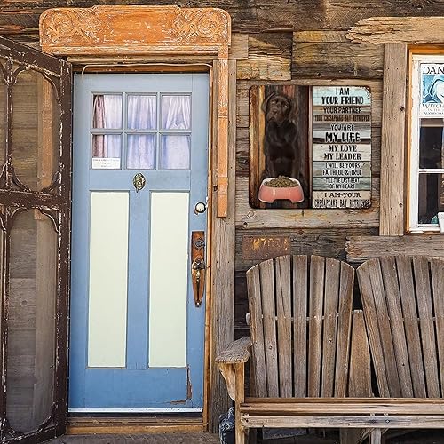 Miniatura 5 de Cartel de metal divertido con texto en inglés Your Friend Your Partner Your Chesapeake Bay Retriever, póster de metal para decoración de pared para