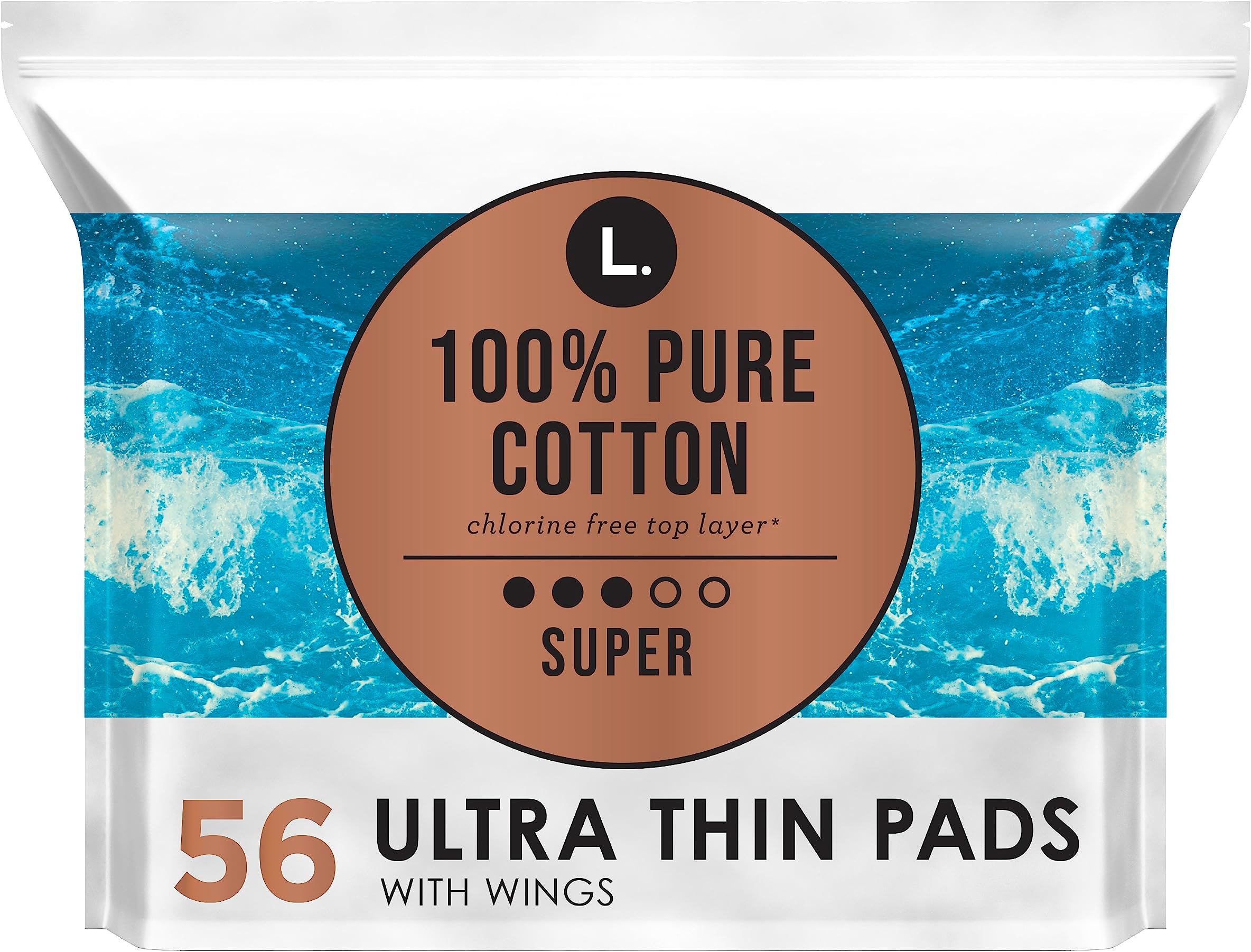 Seventh Generation Pantiliners Pads Absorbent pads Light