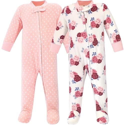 Hudson Baby Unisex Baby Fleece Sleep and Play