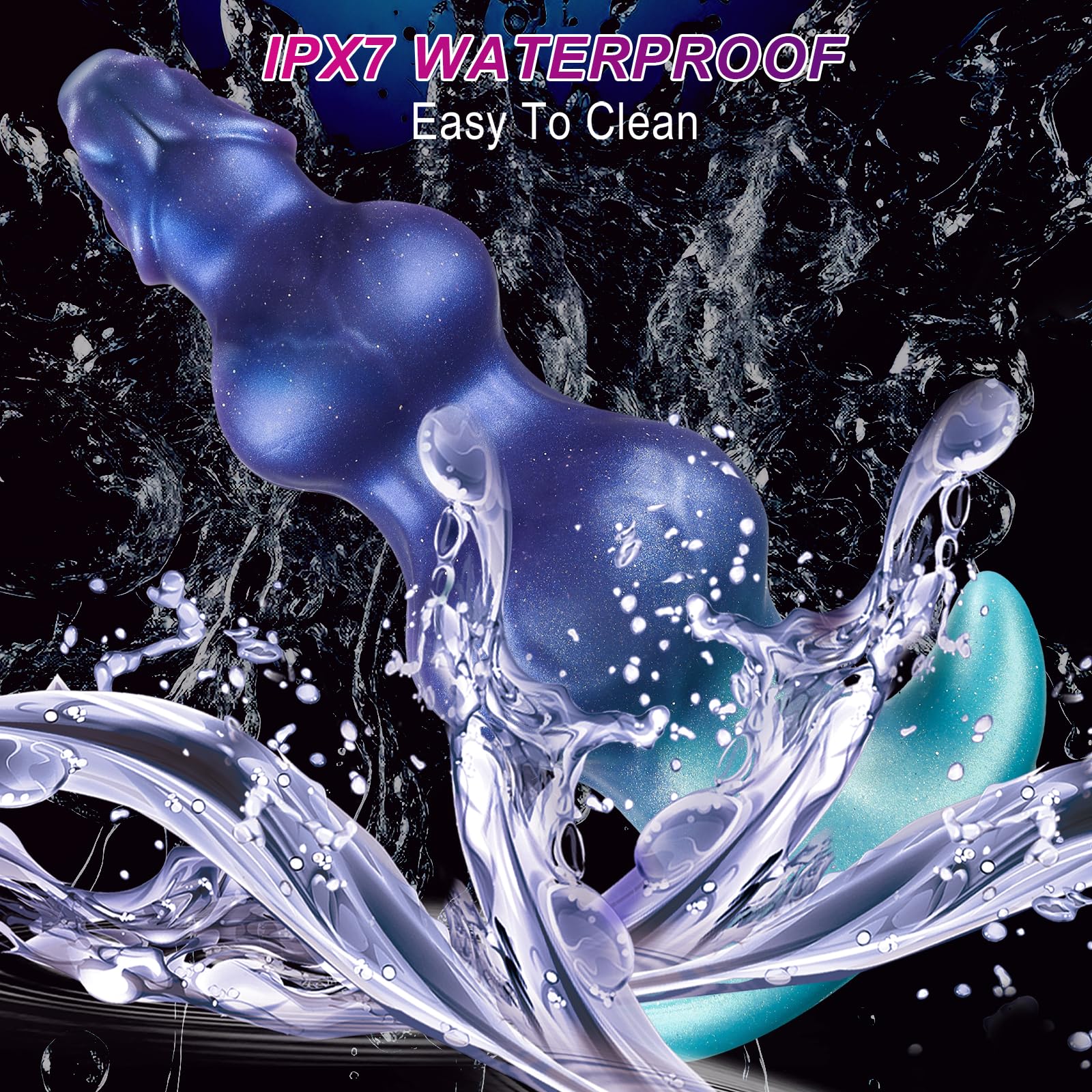 7" Thick Monster Dildo Horse Knot Dildo, Fantasy Dragon Knotted Dildos Big Dog Anal Dildos with 2 Knots, Massive Wolf Cocks Animal Toy for Butt Plug, Adult Sex Toys for Women Men Gay: 7 inches