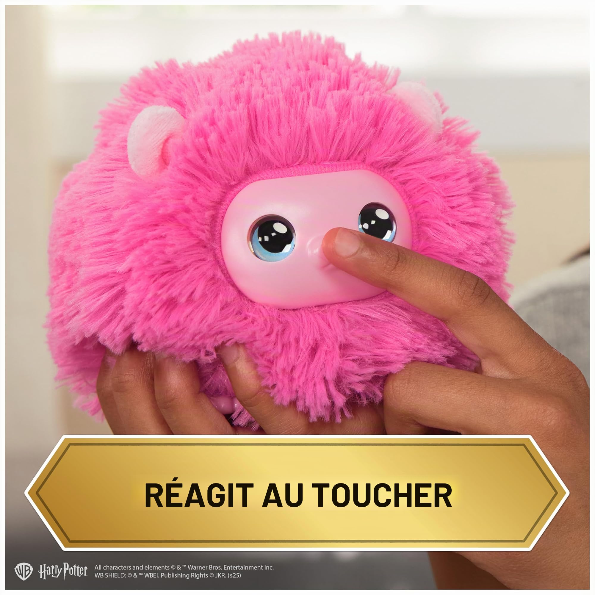 Harry Potter Minimuff en Peluche interactif avec Plus de 35 Sons, Jouet pour Enfants dès 6 Ans Fan