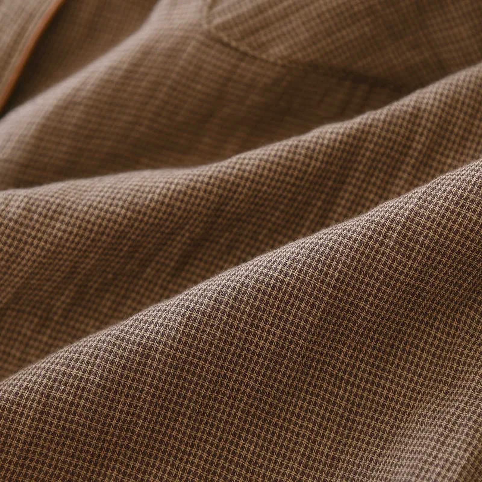 Pigiama da Coppia Primaverile in Cotone A Maniche Lunghe, Pantaloni Lunghi, Due Pezzi, Arredamento per La Casa Uomo E Donna-02 (Donne)-l