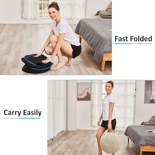 Miniatura 5 de Spa de sauna de vapor portátil con control remoto, temperatura de 9 marchas, temporizador de 60 minutos, función de atomización, tienda de campaña