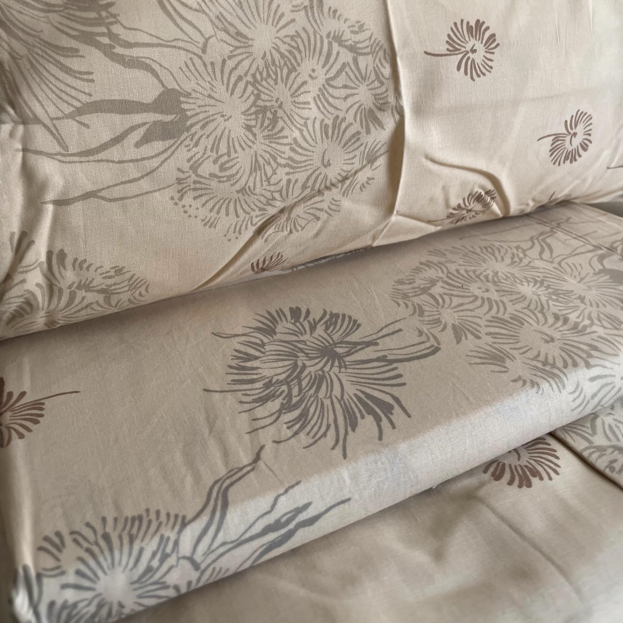 Caleffi - Completo Letto Matrimoniale con Lenzuola Matrimoniali Cotone 100% 240x285, Lenzuolo con Angoli Matrimoniale Coprimaterasso Sotto 180x200 per Materasso Alto 28cm, 2 Federe Cuscino Letto 50x80