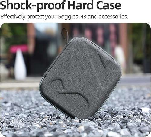 Miniatura 7 de Estuche de transporte para gafas N3, estuche de almacenamiento portátil para gafas DJI N3, accesorios