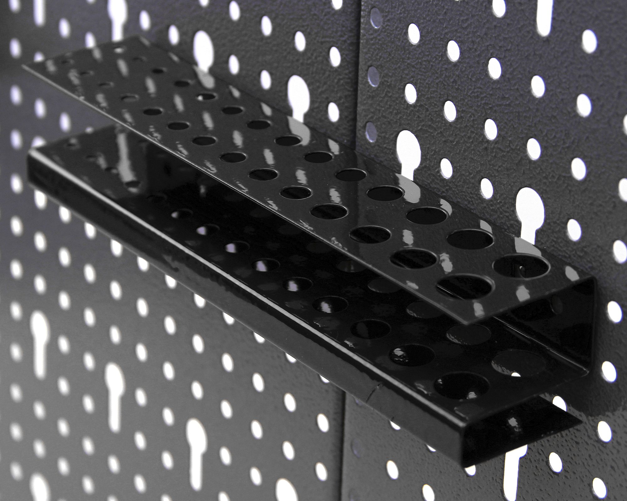 Ondis24 große Werkzeugwand Metall Lochwand mit 50 Haken, 162 x 57 cm groß, Lochwand für Werkstatt (Variante 2)