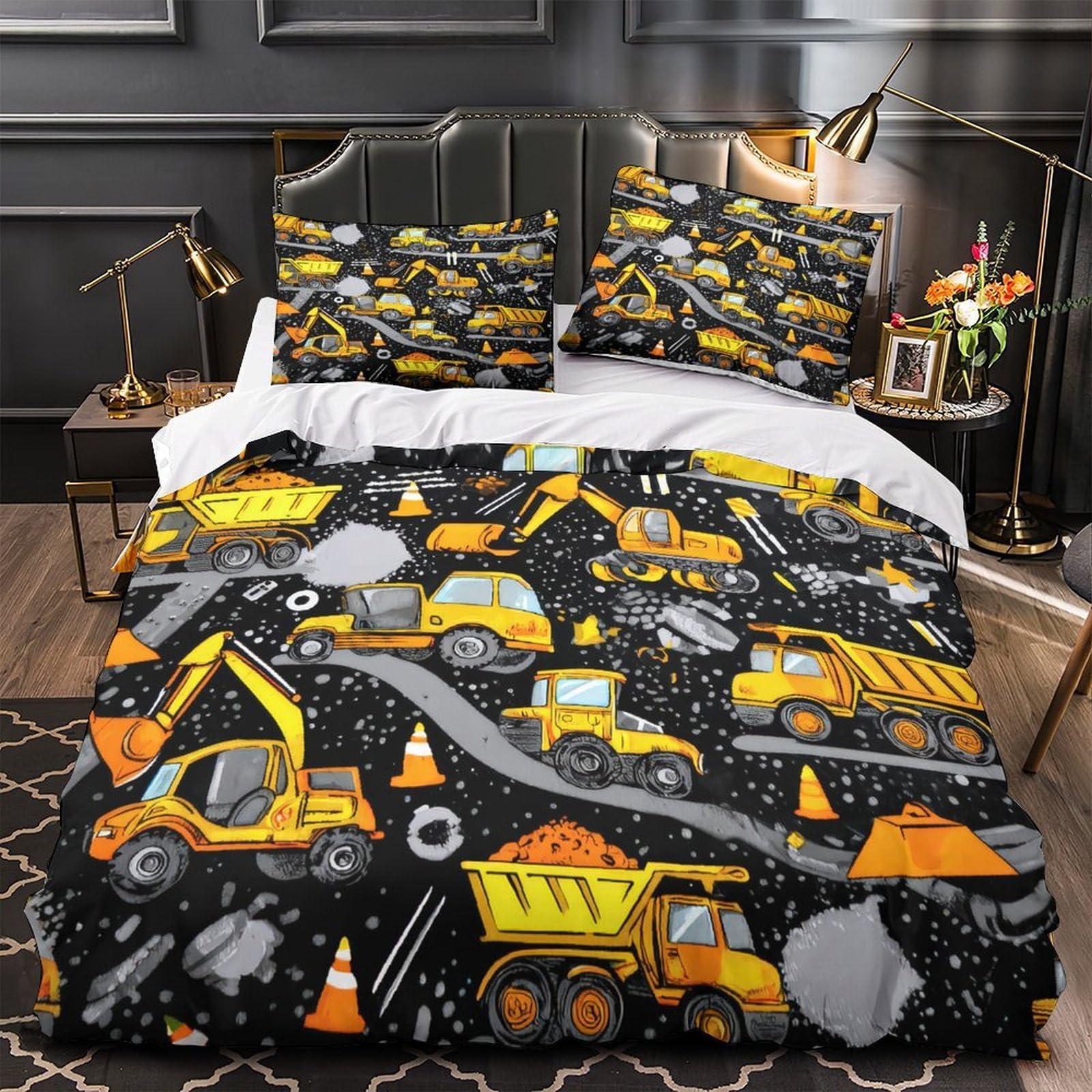 Housse de couette microfibre 3D hypoallergique contre la transpiration