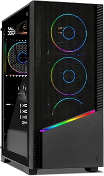 YEYIAN Gaming PC. AMD Ryzen 7 8700F, RTX 5070, 240mm AIO, 2 TB NVMe, 32GB RAM, 750W, Windows 11 Home. YPA-EL870FC-5701U