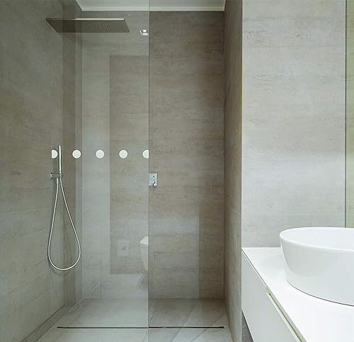 Miniatura 4 de Marcadores de distracción de vidrio - Pegatinas de concientización de vidrio para puertas de vidrio (círculos)