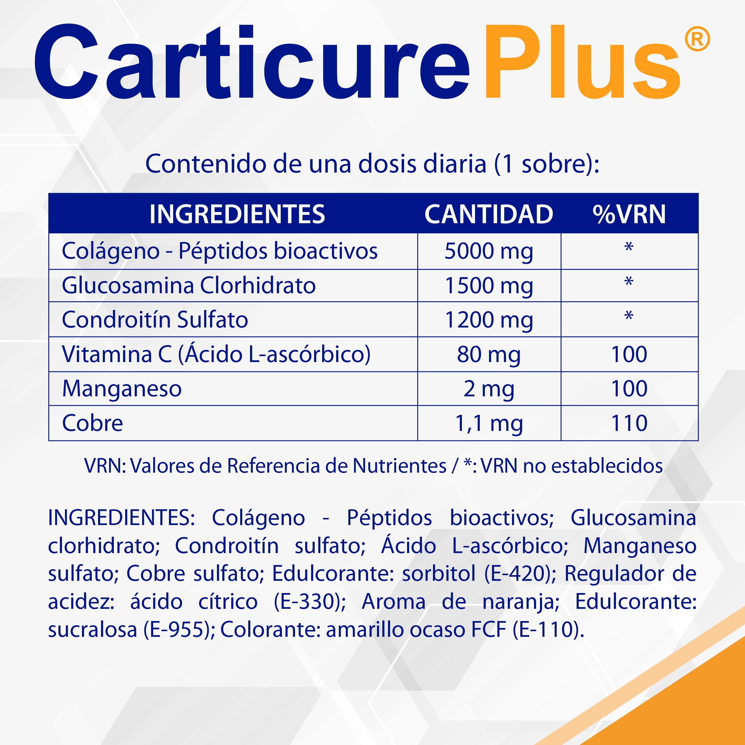 CARTICURE PLUS 30 SOBRES PACK 2 UNIDADES