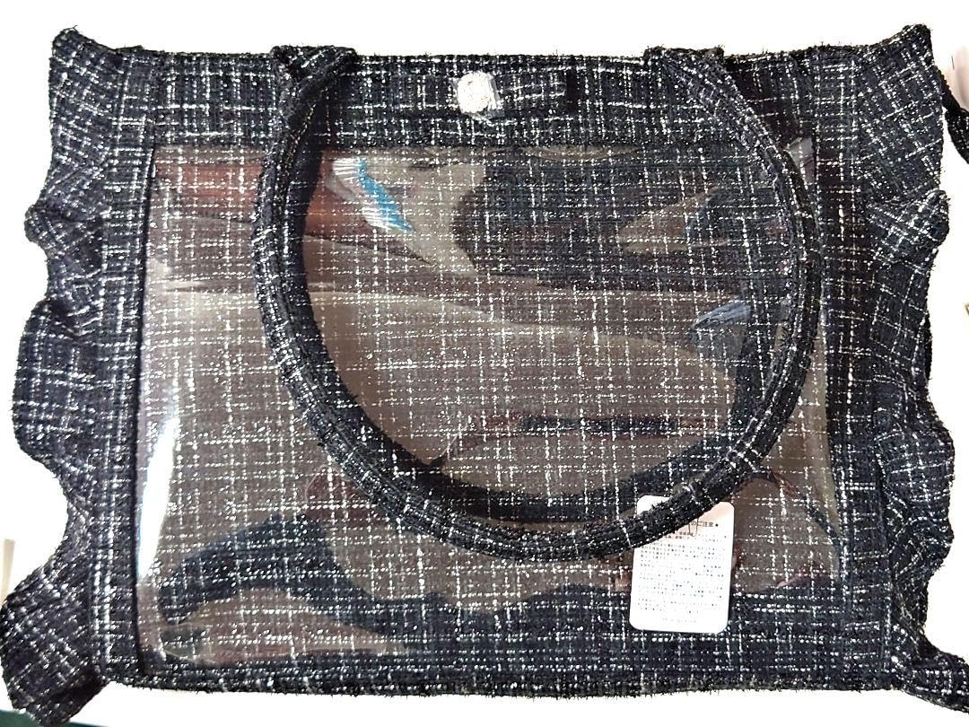 Amazon.co.jp: フクヤ FUKUYA パレットリリーツイードバッグ ビジュー