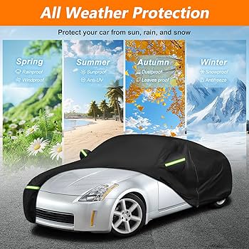 Amazon.com: Car Cover Waterproof for 2003-2009 Nissan 350Z