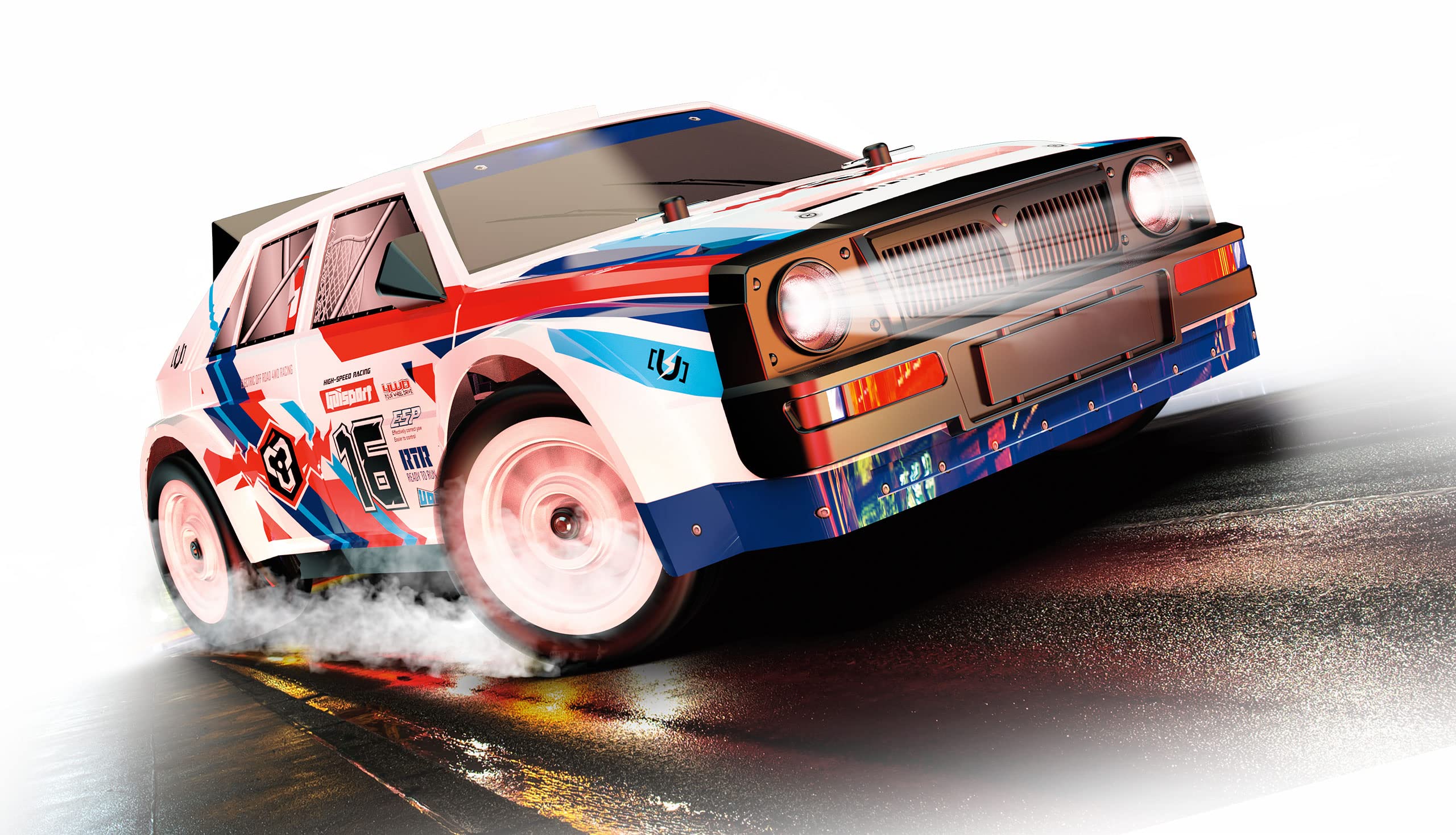 Amewi 21092 LR16 Rallye Drift pojazd szczotkowany 4WD 1:16 RTR
