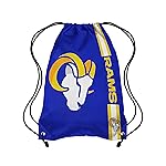 FOCO Los Angeles Rams NFL Big Logo Drawstring Backpack